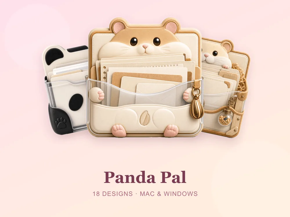 Cute Animal Folder Icons for Mac & Windows (2026)